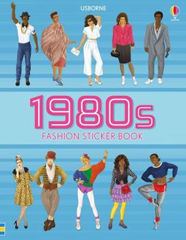 Paperback 1980s Fashion Sticker Book