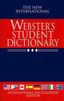 Hardcover The New International Webster's Student Dictionary Book