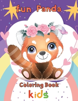 Paperback Fun Panda Coloring Book kids: 8.5''x11''/ panda coloring book