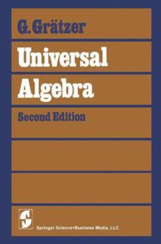 Paperback Universal Algebra Book