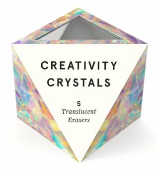 Misc. Creativity Crystals: 5 Translucent Erasers Book
