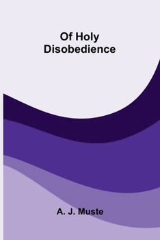 Paperback Of holy disobedience Book