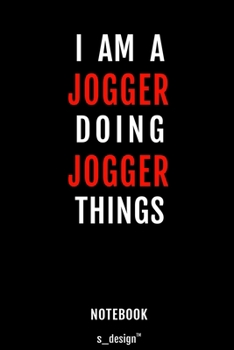 Notebook for Joggers / Jogger: awesome handy Note Book [120 blank lined ruled pages]