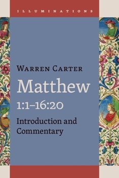 Paperback Matthew 1:1-16:20 : Introduction and Commentary Book