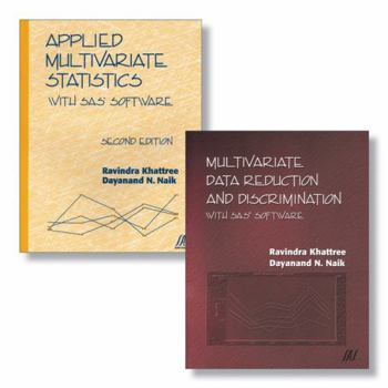Paperback Applied Multivariate Statistics with SAS Software, 2e + Multivariate Data Reduction and Discrimination with SAS Software Set Book