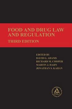 Hardcover Food and Drug Law and Regulation Book