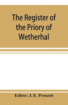 Paperback The register of the Priory of Wetherhal Book