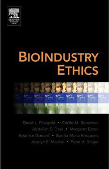 Paperback Bioindustry Ethics Book