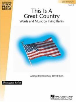 Paperback This Is a Great Country Late Elementary - Level 3 Book