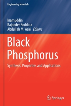 Paperback Black Phosphorus: Synthesis, Properties and Applications Book