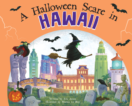 Hardcover A Halloween Scare in Hawaii Book