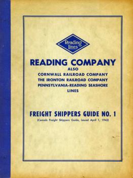 Paperback Reading Company Freight Shippers Guide Book