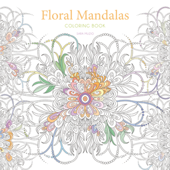 Paperback Floral Mandalas Coloring Book