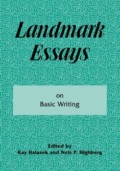 Paperback Landmark Essays on Basic Writing: Volume 18 Book