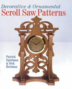 Paperback Decorative & Ornamental Scroll Saw Patterns Book