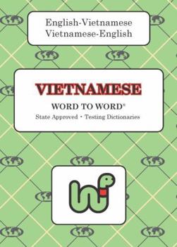 Paperback Vietnamese edition Word To Word Bilingual Dictionary Book