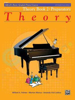 Paperback Alfred's Basic Piano Graded Course Theory, Bk 2: Preparatory Book