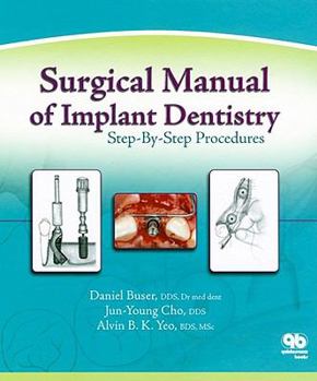 Hardcover Surgical Manual of Implant Dentistry: Step-By-Step Procedures Book