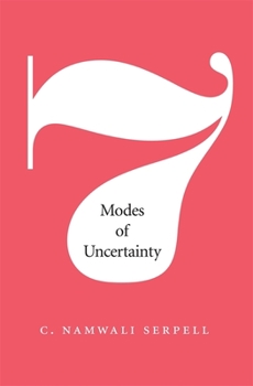 Hardcover Seven Modes of Uncertainty Book