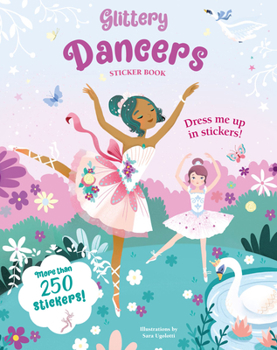 Paperback Glittery Dancers Sticker Book