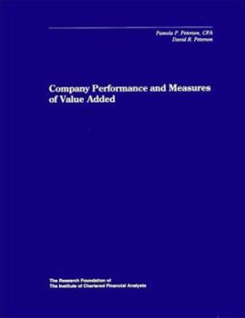Paperback Company Performance and Measures of Value Add Book