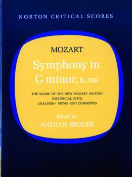 Paperback Symphony in G Minor, K. 550 Book