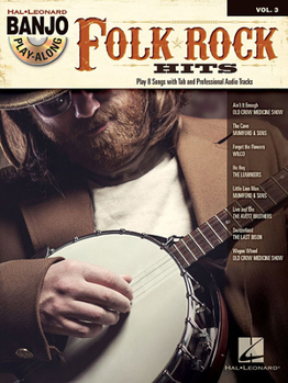 Paperback Folk/Rock Hits: Banjo Play-Along Volume 3 [With CD (Audio)] Book