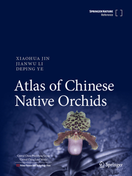 Hardcover Atlas of Chinese Native Orchids Book