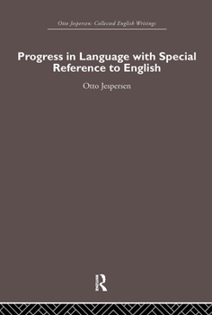 Paperback Progress in Language, with special reference to English Book