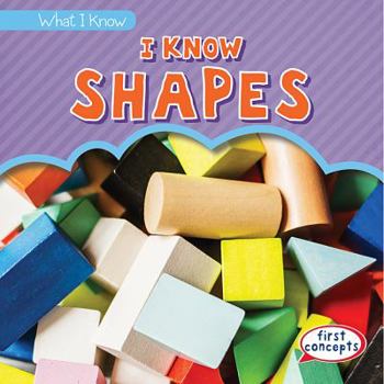 Library Binding I Know Shapes Book