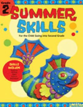 Paperback Summer Skills, Grade 2: For the Child Going into Second Grade Book