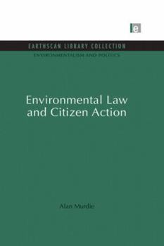 Paperback Environmental Law and Citizen Action Book