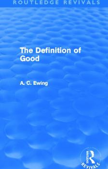 Paperback The Definition of Good (Routledge Revivals) Book