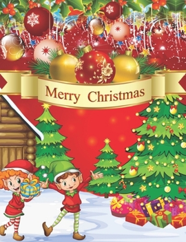 Merry Christmas: An Adult Coloring Book with Fun, Easy, and Relaxing Designs