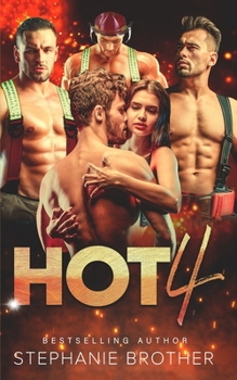 Paperback Hot 4: A Standalone Firefighter Reverse Harem Romance Book