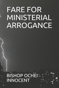 Paperback Fare for Ministerial Arrogance [Danish] Book