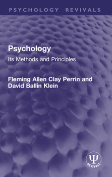 Paperback Psychology: Its Methods and Principles Book