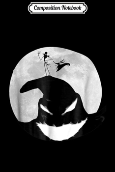 Paperback Composition Notebook: Disney Nightmare Before Christmas Oogie Boogie Moon Journal/Notebook Blank Lined Ruled 6x9 100 Pages Book