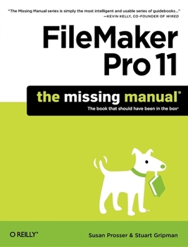 Paperback FileMaker Pro 11: The Missing Manual Book
