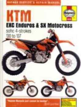 Hardcover Ktm Enduro & Motocross: Service and Repair Manual Book