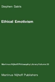 Hardcover Ethical Emotivism Book