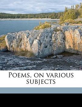 Paperback Poems, on Various Subjects Book