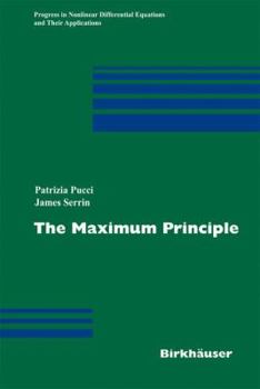 Hardcover The Maximum Principle Book