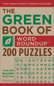 Paperback The Green Book of Word Roundup?: 200 Puzzles Book