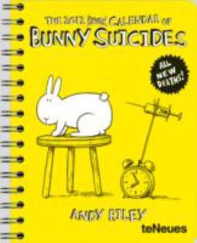 Spiral-bound 2012 Bunny Suicides Deluxe Engagement Calendar Book
