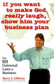 Hardcover If You Want to Make God Really Laugh, Show Him Your Business Plan Book