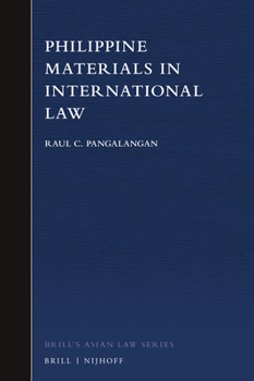Hardcover Philippine Materials in International Law Book