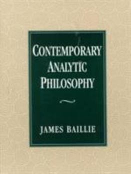 Paperback Contemporary Analytic Philosophy Book