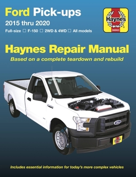 Paperback Ford F-150 Full-Size Pick-Ups 2015-20 Book
