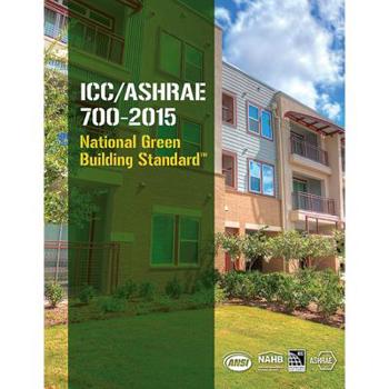 Paperback ICC/Ashrae 700-2015 National Green Building Standard Book